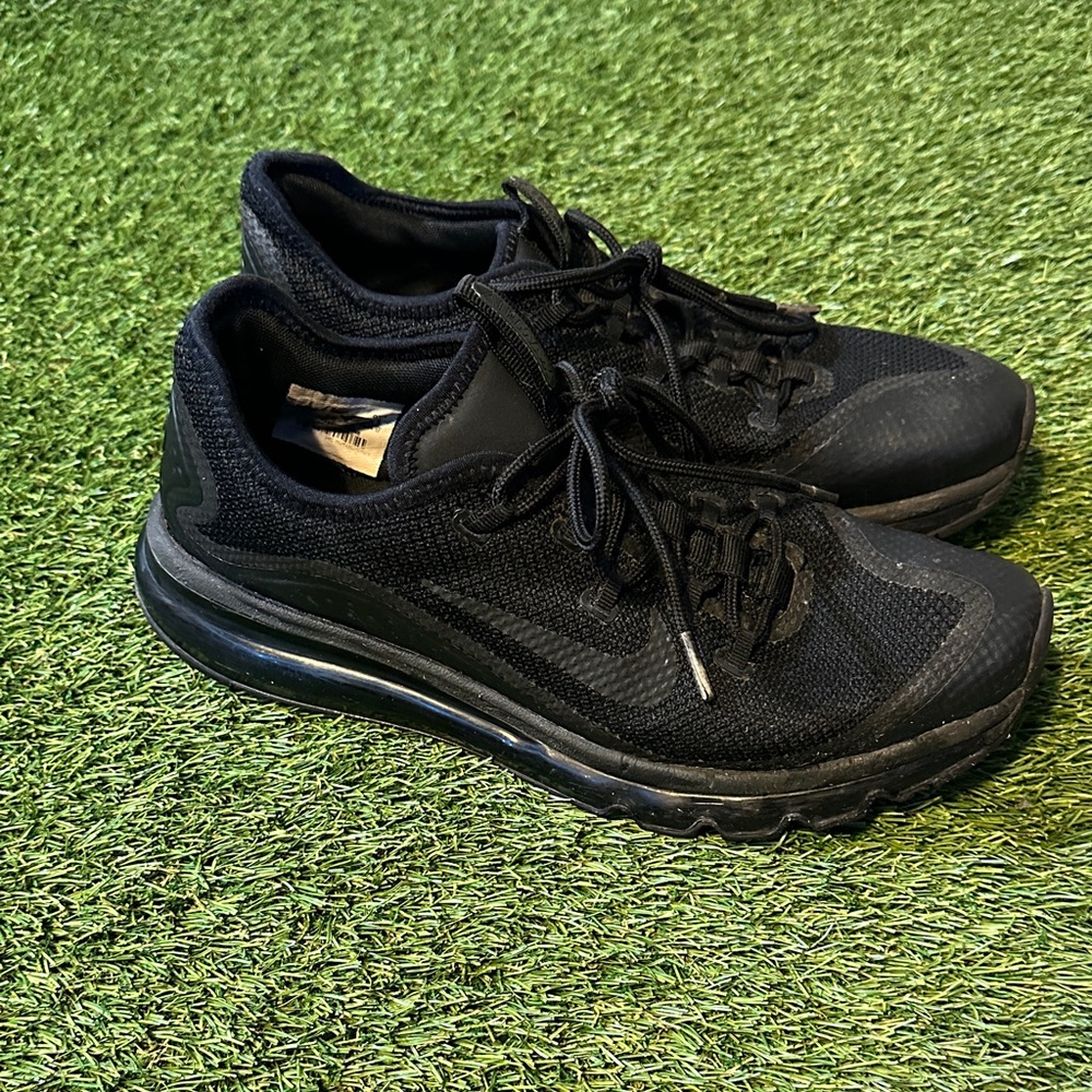 Nike Air Max More 'Triple Black' 2013 Sneakers